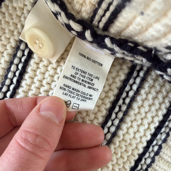 Alex Mill Nico Cardigan in Stripe XL - Picture 7 of 8